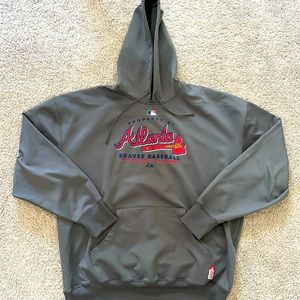 Men’s Cool Base Atlanta Braves Hoodie XXL